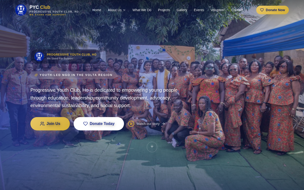 Screenshot of PYC Club